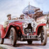 painting vintage cars jigsaw puzzle 2